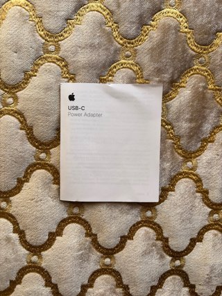 Cargador Apple 20W USB-C nuevo y precintado