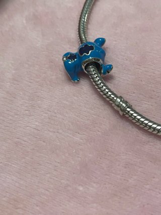 Charm Stitch Azul Disney