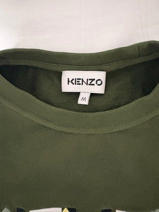 Sudadera Kenzo Verde con Logo