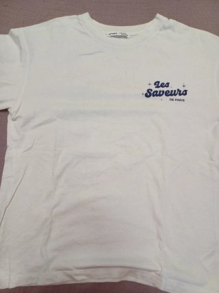 Camiseta Pull&Bear S Les Saveurs de Paris