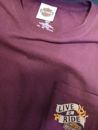 Camiseta Harley-Davidson Morada