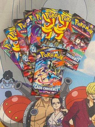 Sobres Packs Pokémon Caos Creciente