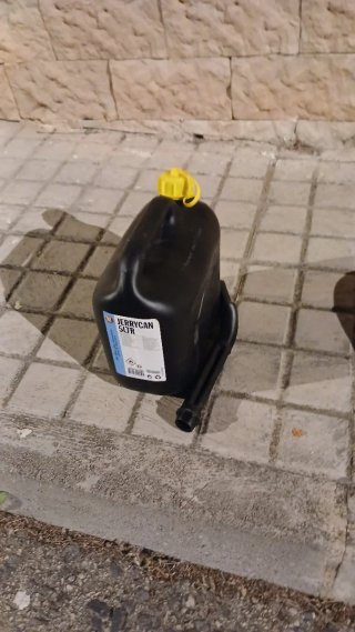 Bidón Jerrycan 5L Negro