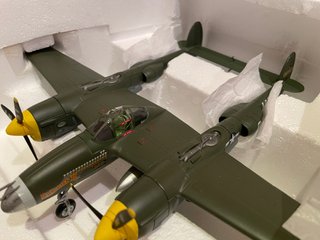 1:48 FRANKLIN MINT P-38 LIGHTNING "BOBCAT II"