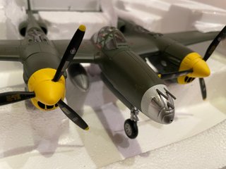 1:48 FRANKLIN MINT P-38 LIGHTNING "BOBCAT II"