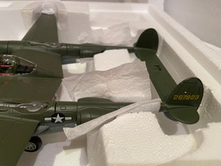 1:48 FRANKLIN MINT P-38 LIGHTNING "BOBCAT II"