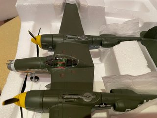 1:48 FRANKLIN MINT P-38 LIGHTNING "BOBCAT II"
