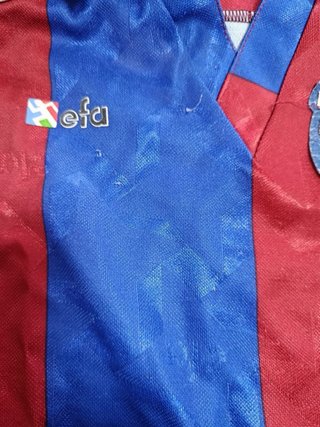 Equipación infantil FC Barcelona Vintage Años 90