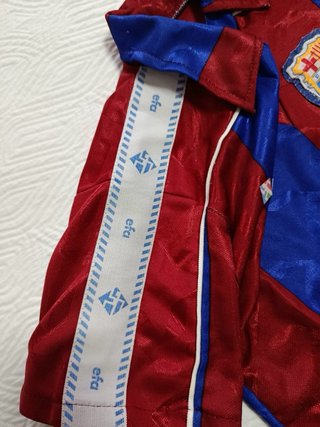 Equipación infantil FC Barcelona Vintage Años 90