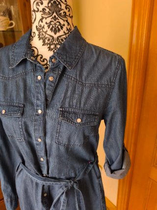 Vestido Camisero Vaquero Yessica C&A T.40