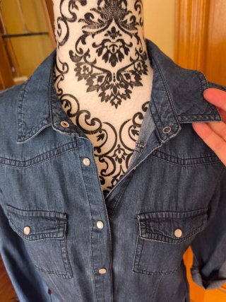 Vestido Camisero Vaquero Yessica C&A T.40