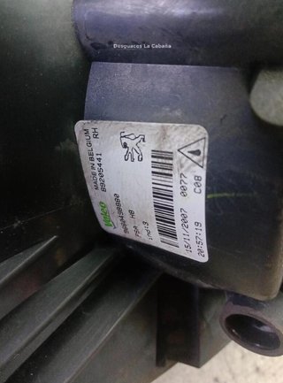 22180926 faro antiniebla 9680498880 peugeot 308 4a