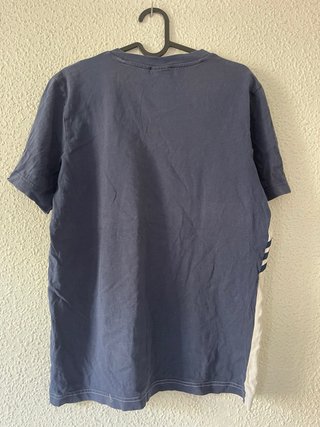 Camiseta Adidas Talla S Azul y Blanca