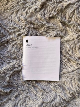 Cargador Apple 20W USB-C nuevo y precintado