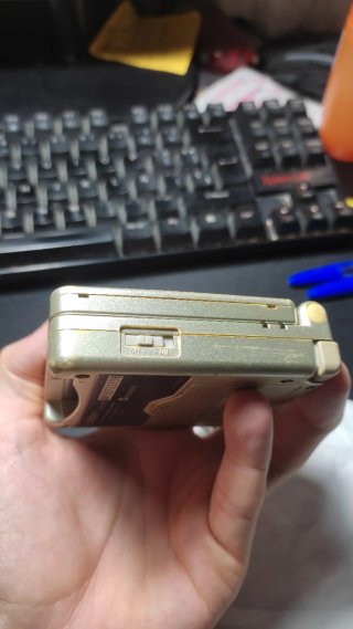 Game Boy Advance SP AGS-101 Dorada/Plateada