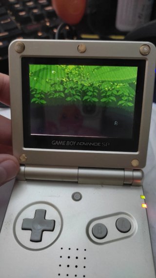 Game Boy Advance SP AGS-101 Dorada/Plateada