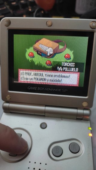 Game Boy Advance SP AGS-101 Dorada/Plateada