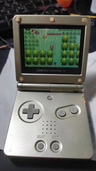 Game Boy Advance SP AGS-101 Dorada/Plateada