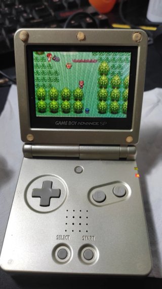 Game Boy Advance SP AGS-101 Dorada/Plateada