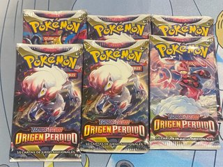 Sobres Pokémon Espada y Escudo Origen Perdido