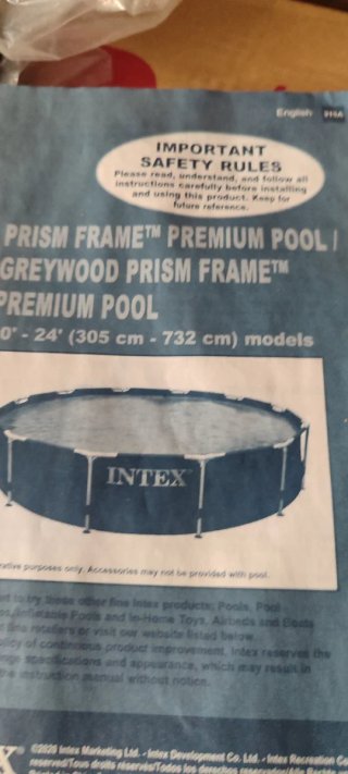 Piscina INTEX 4,75m + Accesorios