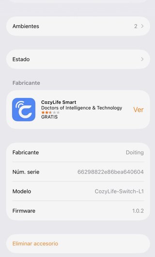 Enchufe Inteligente Wifi Cozylife