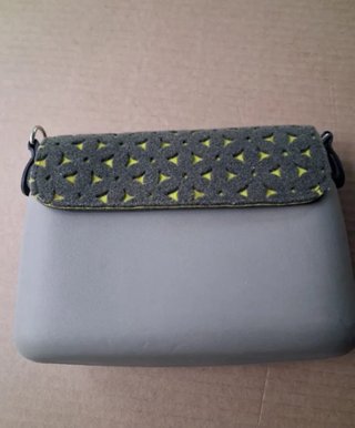 O bag borsa tracolla verde e gialla
