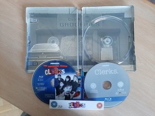 Clerks Steelbook Blu-ray Zavvi
