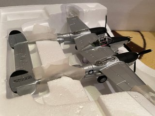 1:48 FRANKLIN MINT P-38 LIGHTNING ITSY BITSY II