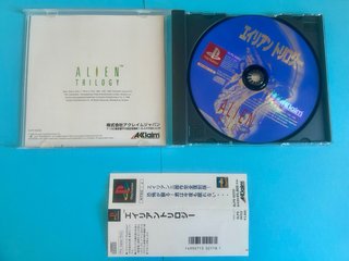 Alien Trilogy PS1 JAPAN – Completo con OBI *Horror
