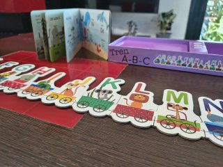 Puzzle infantil tren ABC