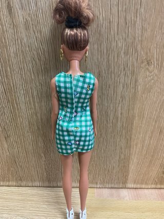 Barbie Fashionista vestito a quadri