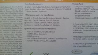 IRISPEN TRANSLATOR 6 SCANNER PORTATIL NUEVO EN SU