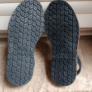 Popa Mallorquinas Azul/Marrón Talla 35