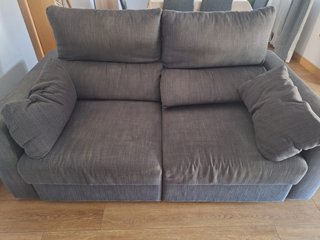 Sofá 2 plazas Ekilstuna Ikea gris