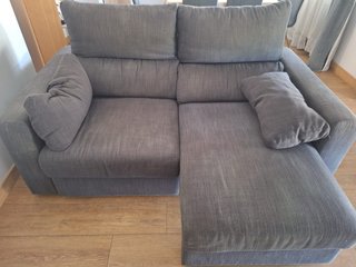 Sofá 2 plazas Ekilstuna Ikea gris