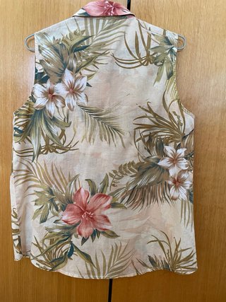 Blusa CAMISERA SIN MANGAS ESTAMPADA BENETTON
