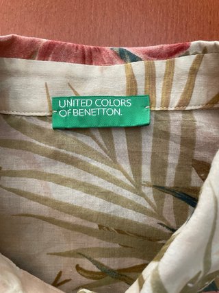 Blusa CAMISERA SIN MANGAS ESTAMPADA BENETTON