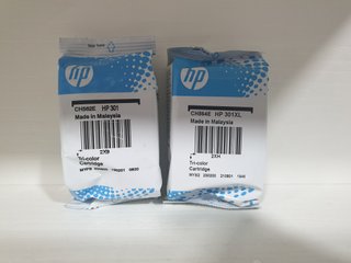 2 Cartuchos HP 301 Tricolor