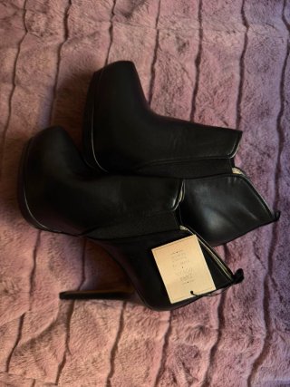 Botines mujer Zara Negros Talla 38 en caja