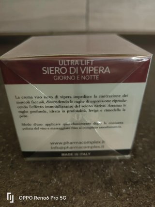 Pharma Complex Siero di Vipera Crema Viso SPF 15