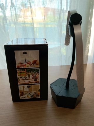 Ventilador Repelente Moscas Mesa Plegable