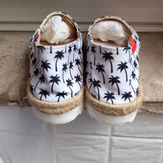 Alpargatas Bradley's palmeras talla 38