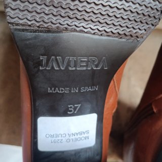 Botines piel Javiera talla 37
