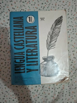 Lengua castellana y literatura, 1 bachillerato
