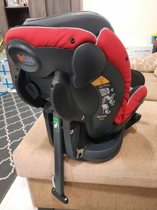 Silla BeSafe iZi Plus contramarcha rojo/negro