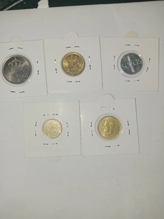 12 Monedas España Eurocent s/c  y Pesetas s/c
