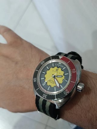 Crepas Banana 500 metri Automatic Diver Watch