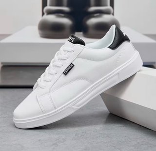 Zapatos casuales hombre blancos y negros