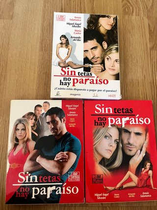 Sin tetas no hay paraíso DVD 3 temporadas